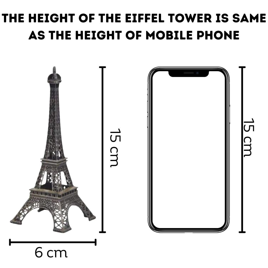 Eiffel Tower Antique Vintage Statue (Paris)-15 CM