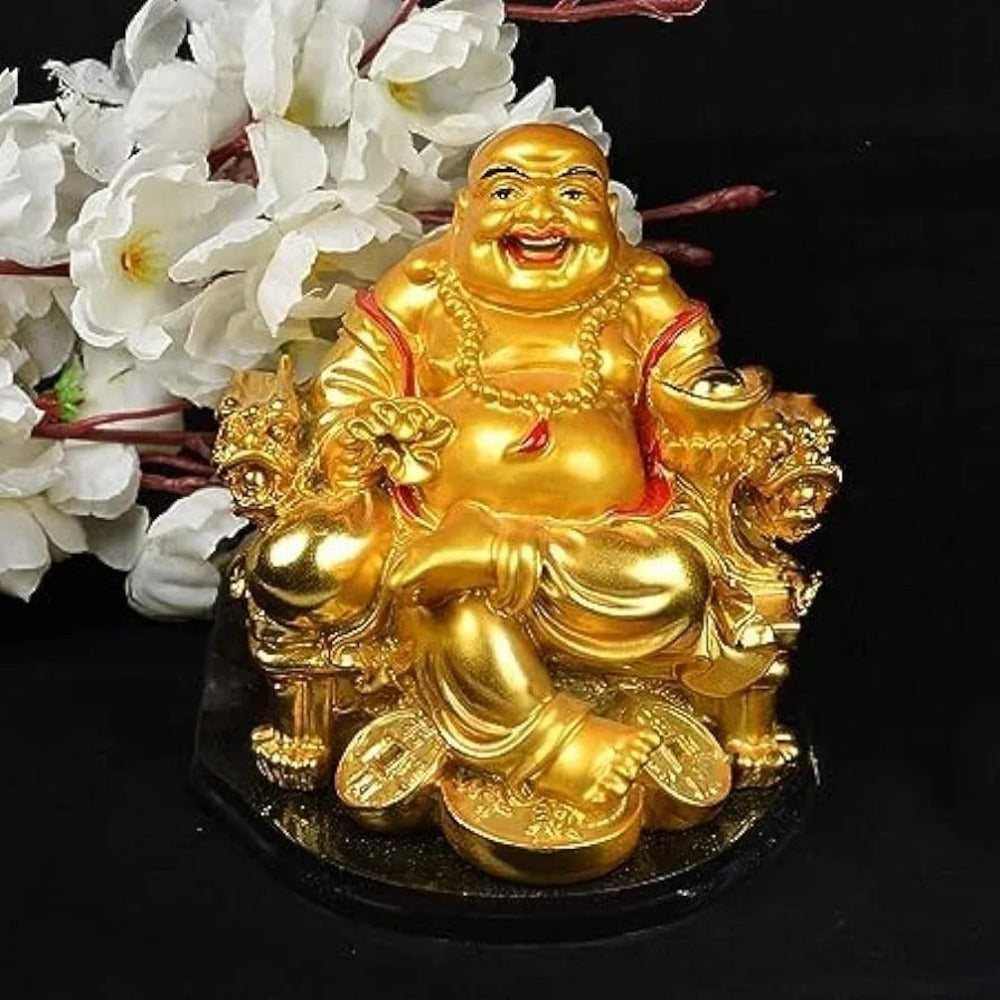 Laughing Buddha Statue for Money and Good Luck